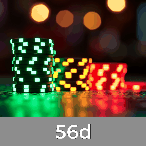 56d: Experiência Imersiva com Variedade de Jogos de Cassino